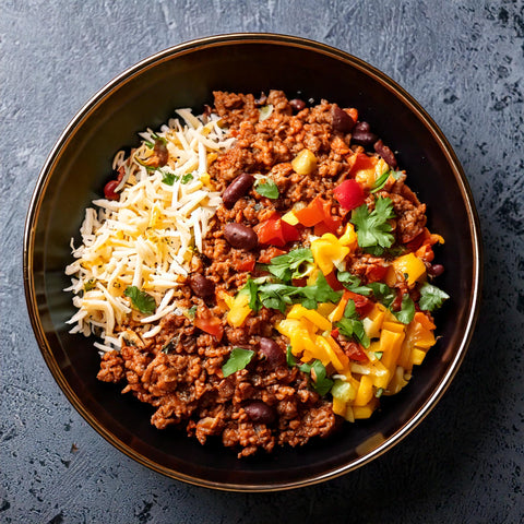 Beef Enchilada Bowl - Low Carb