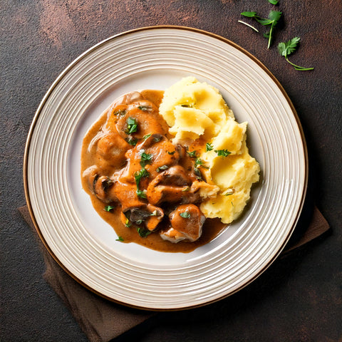 Creamy Chicken Marsala - Low Carb