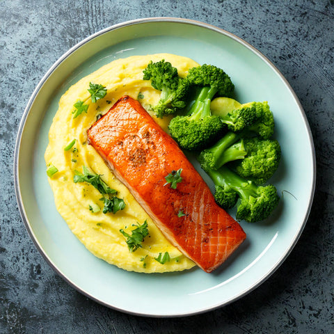 Herb Butter Salmon - Low Carb